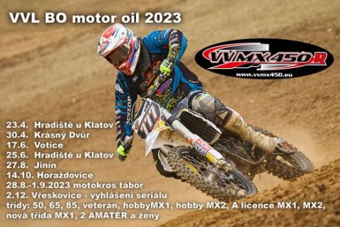 Kalendář VVL BO Motor oil 2023