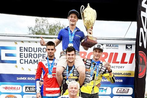 KBS Team po vyhlášení mistrů ČR v enduru a endurosprintu 2023.