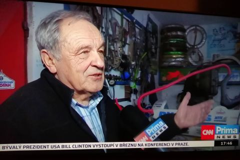 Na CNN prima NEWS vystoupila sajdkárkrosová legenda.......