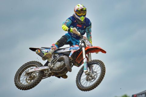 zech MX Juior 2024. Rudnický závod pokazila průtrž mračen