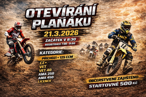 Otevírání Plaňáku